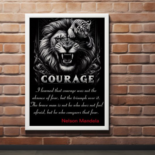 Courage: Triumph über Angst, Cub's Play Poster