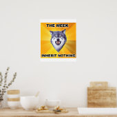 Courage Wolf Meek Erbschaft Poster (Küche)