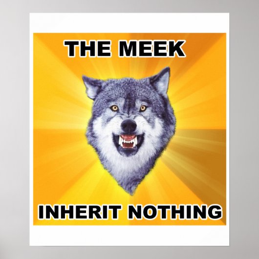 Courage Wolf Meek Erbschaft Poster (Vorne)