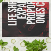 Courage - Workout Motivierend Küchentuch (Gefaltet)