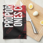 Courage - Workout Motivierend Küchentuch (Viertel Falte)