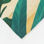 Courageous Little Dog with a Bandage Fleecedecke (Ecke)