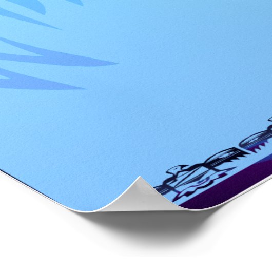 Courageous Turtle Yardsign Poster (Ecke)