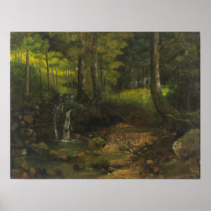 Courbet - Wald Poster