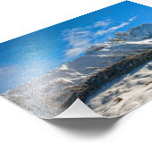 Courchevel 3 Valleys Frankreich Fotodruck (Ecke)