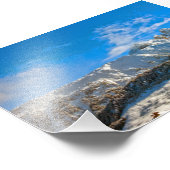 Courchevel 3 Valleys Frankreich Fotodruck (Ecke)