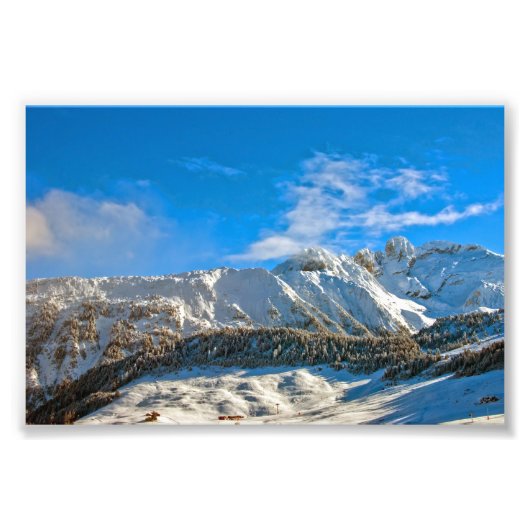 Courchevel 3 Valleys Frankreich Fotodruck (Vorne)