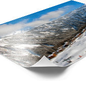 Courchevel 3 Valleys Frankreich Fotodruck (Ecke)