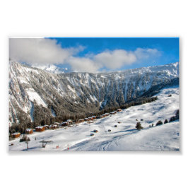 Courchevel 3 Valleys Frankreich Fotodruck