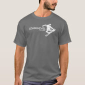 Courchevel France Snowboarder T-Shirt (Vorderseite)