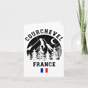 Courchevel Frankreich Alpen Skigebiet Alpen Karte