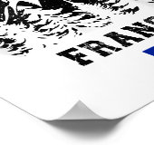 Courchevel Frankreich Alpen Skigebiet Alpen Poster (Ecke)