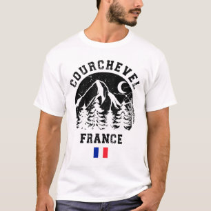 Courchevel Frankreich Alpen Skigebiet Alpen T-Shirt