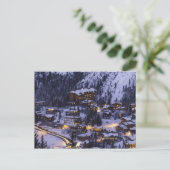 Courchevel, Frankreich Postkarte (Stehend Vorderseite)