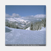 Courchevel, Frankreich, Zuhause des Skiareals Tree Magnet (Vorne)