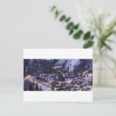 Courchevel Mountain Snow Postkarte (Stehend Vorderseite)