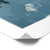 Courchevel Ski Poster 1 (Ecke)