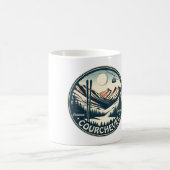 Courchevel Skigebiet in den französischen Alpen Ge Kaffeetasse (Mittel)