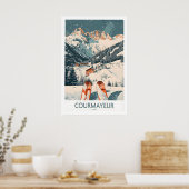 Courmayeur Print Italy 1 Poster (Küche)