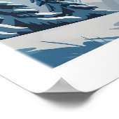 Courmayeur-Reiseposter - Italien 1 Poster (Ecke)