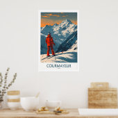 Courmayeur Wandkunst Druck - Italien 1 Poster (Küche)