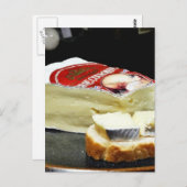 Couronne Brie Cheese Postkarte (Vorne/Hinten)