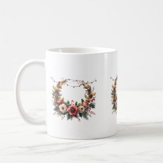 couronne de fleurs kaffeetasse (Links)