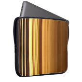 Course Gold golden Hintergrund Laptopschutzhülle (Vorne Rechts)