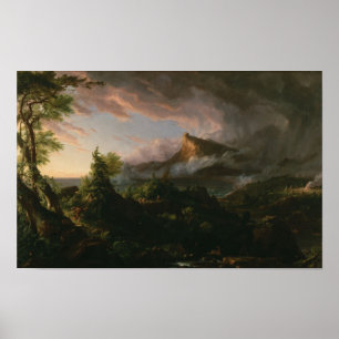 Course of Empire: Der Savage-Staat — Cole Poster