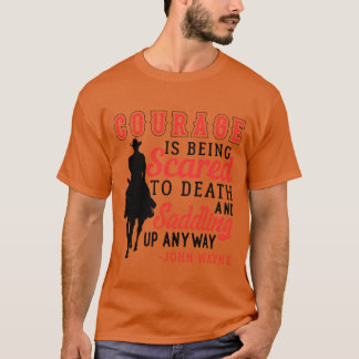 Course Saddle Up Pferde Cowboy Vintag T-Shirt