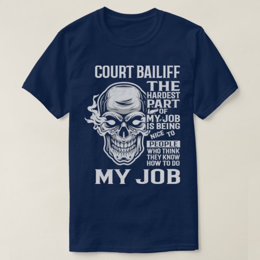 Court Bailiff T-Shirt (Design vorne)