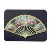 Court Fan, Französisch, 18. Jahrhundert (Elfenbein