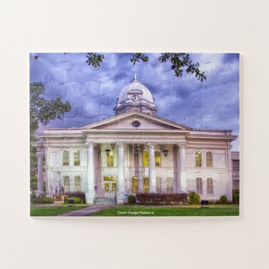 Court House Alabama Puzzle (Horizontal)