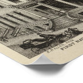 Court House, Kansas Poster (Ecke)