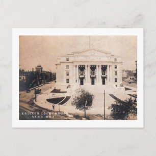 Court House, Newark, New Jersey Vintag Postkarte
