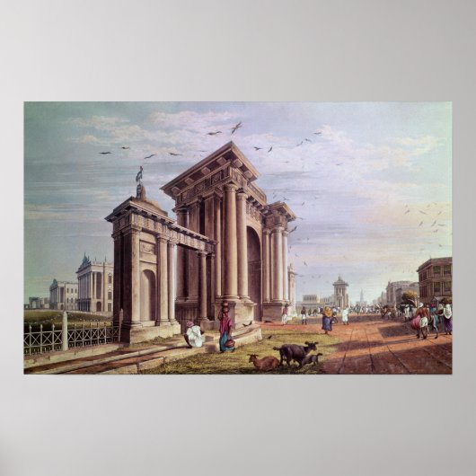 Court House Street, Kalkutta Poster (Vorne)