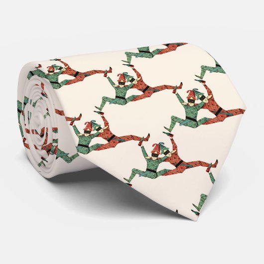 Court Jesters April Fool's Day Krawatte (Gerollt)