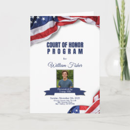 Court of Honor Program Programm