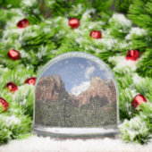 Court of the Patriarchs II at Zion National Park Schneekugeln (Weihnachten)