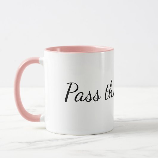 Court Reporter Depo Mug - Pass the witness. Tasse (Links)