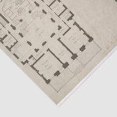 Court Room Detail London UK Diagramm Decoupage Seidenpapier (Ausschnitt)