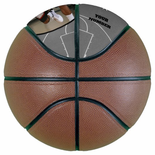 Court Side Custom Basketball (Rechts)