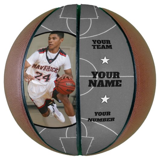 Court Side Custom Basketball (Vertikal)