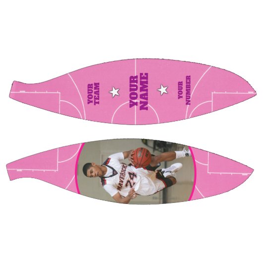 Court Side Custom Basketball Pink (Panele)