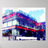 Court Square Diner New York Poster (Vorne)