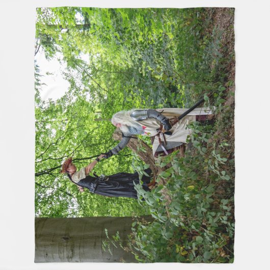 COURTEOUS KNIGHT FLEECEDECKE (Vorderseite)