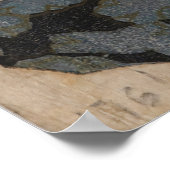 Courtesan Asleep | Portrait der japanischen Schönh Poster (Ecke)