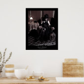 Courtesan - Drucken Poster (Küche)