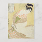 Courtesan Kneeling Postkarte (Vorderseite)