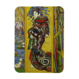 Courtesan nach Eisen von Vincent Van Gogh Magnet